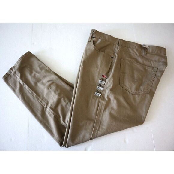 Levi's 559 Men's Big & Tall Sz 46x32 Beige Denim Relaxed Straight Fit Jeans - Picture 3 of 6